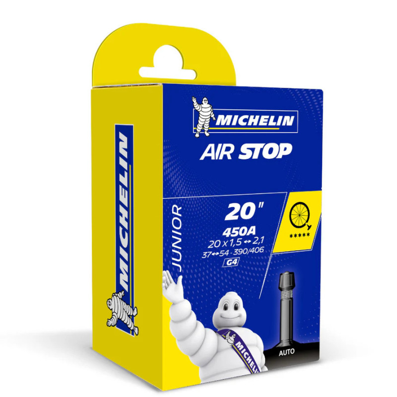 Michelin Camara AirStop 20 * 1.5 - 2.1 Schrader 34mm Michelin Camara AirStop 20 * 1.5 - 2.1 Schrader 34mm