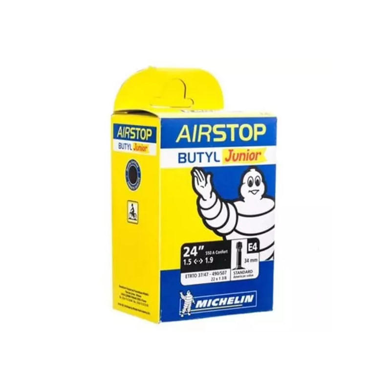 Michelin Chambre à Air Junior 24" * 1.5 - 1.9 Presta 29mm Michelin Chambre à Air Junior 24" * 1.5 - 1.9 Presta 29mm